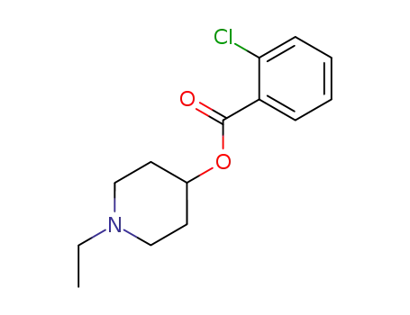 2-chloro-benzoic acid 1-ethyl-piperidin-4-yl ester