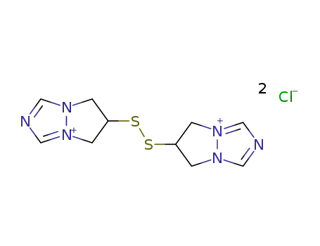 bis(6,7-dihydro-5H-pyrazolo[1,2-a][1,2,4]triazolium-6-yl) disulfide dichloride
