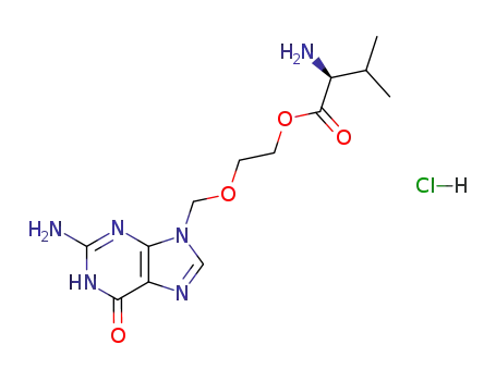Molecular Structure of 124832-27-5 (Valacyclovir hydrochloride)