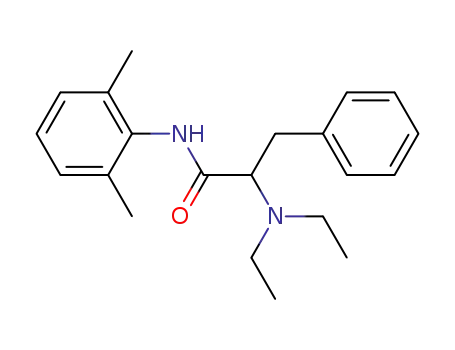 2-diethylamino-N-(2,6-dimethyl-phenyl)-3-phenyl-propionamide