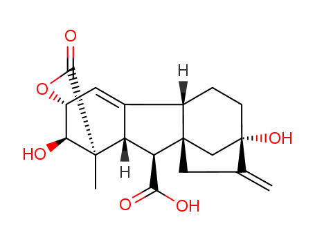 ent-2β,3α,13-trihydroxy-20-norgibberell-1(10),16-diene-7,19-dioic acid 19-2β-lactone