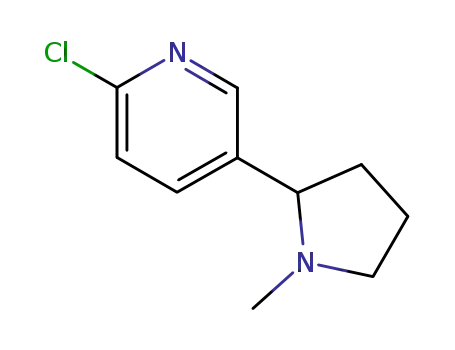 Molecular Structure of 112091-17-5 (6-Chloro-nicotine)