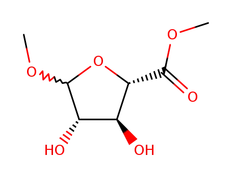 O1-methyl-ξ-D-arabinofuranuronic acid methyl ester
