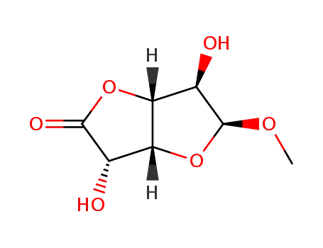 methyl α-D-glucofuranosidurono-6,3-lactone