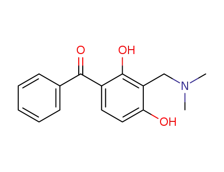 3-(dimethylaminomethyl)-2,4-dihydroxybenzophenone
