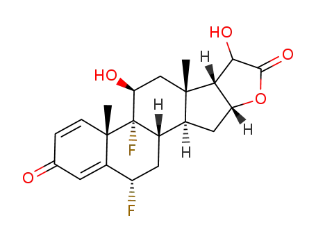 (4aS,4bR,5S,6aS,6bR,9aR,10aS,10bS,12S)-4b,12-Difluoro-5,7-dihydroxy-4a,6a-dimethyl-4b,5,6,6a,6b,7,9a,10,10a,10b,11,12-dodecahydro-4aH-9-oxa-pentaleno[2,1-a]phenanthrene-2,8-dione