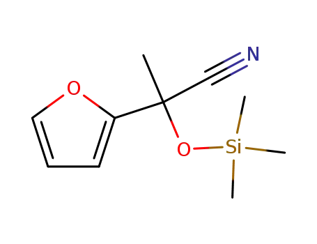 2-trimethylsilyloxy-2-(furan-2-yl)-propanenitrile