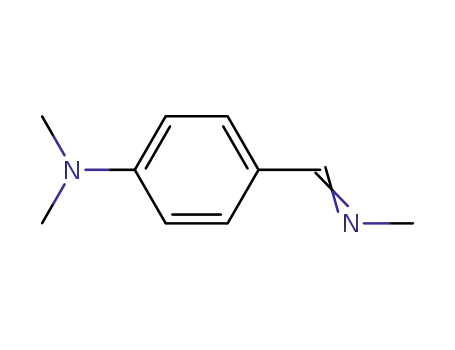Molecular Structure of 877-79-2 (Benzenamine, N,N-dimethyl-4-[(methylimino)methyl]-)