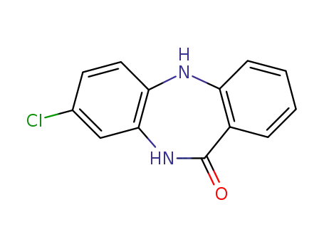Molecular Structure of 50892-62-1 (8-Chloro-5,10-dihydrodibenzo[b,e][1,4]diazepin-11-one)