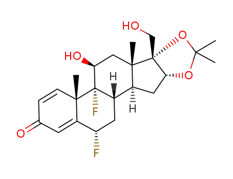 6α,9α-difluoro-11β-hydroxy-17β-hydroxymethyl-16α,17α-isopropylidenedioxyandrosta-1,4-dien-3-one