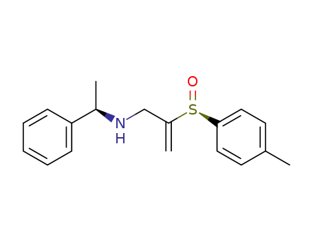 (SS,R)-N-[(2-p-tolylsulfinyl)-2-propenyl]-N-(1-phenylethyl)amine