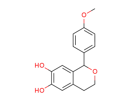 1-(p-methoxyphenyl)-6,7-dihydroxyisochroman