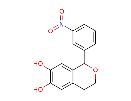1-(3-nitro-phenyl)-isochroman-6,7-diol