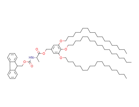 N-(9-fluorenylmethyloxycarbonyl)alanine 3,4,5-tris(octadecyloxy)benzyl ester
