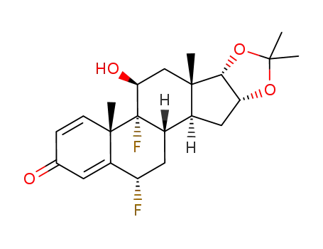 6α,9α-difluoro-11β-hydroxy-16α,17α-(1-methylethylidenedioxy)androsta-1,4-dien-3-one