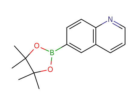 Molecular Structure of 406463-06-7 (6-Quinolineboronic acid pinacol ester, 97%)