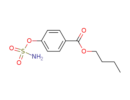 butyl 4-[(aminosulphonyl)oxy]benzoate
