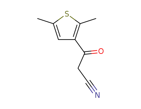 3-(2,5-dimethyl-thiophen-3-yl)-3-oxo-propionitrile