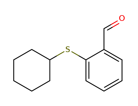 2-(cyclohexylsulfanyl)benzaldehyde