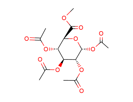 (2S,3S,4S,5R,6R)-METHYL 3,4,5,6-TETRAACETOXY-TETRAHYDRO-2H-PYRAN-2-CARBOXYLATE