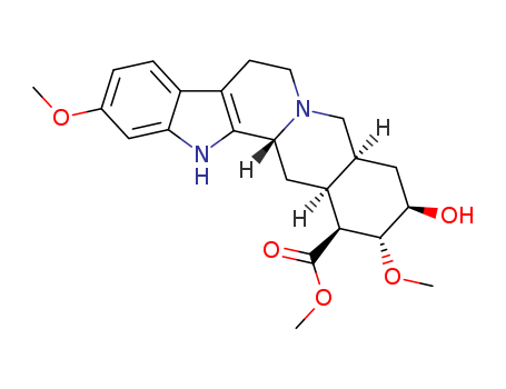 Yohimban-16-carboxylicacid, 18-hydroxy-11,17-dimethoxy-, methyl ester, (3b,16b,17a,18b,20a)-