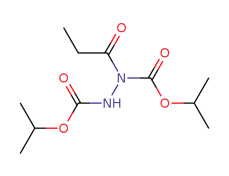 diisopropyl 1-propionylhydrazine-1,2-dicarboxylate