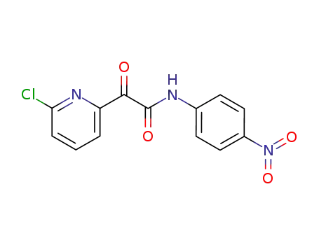 2-(6-chloro-pyridin-2-yl)-N-(4-nitro-phenyl)-2-oxo-acetamide