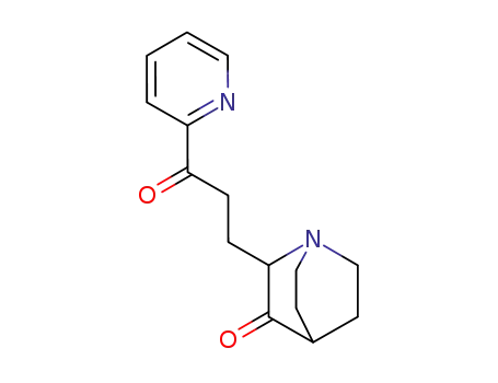 2-(3-oxo-3-pyridin-2-yl-propyl)-1-aza-bicyclo[2.2.2]octan-3-one
