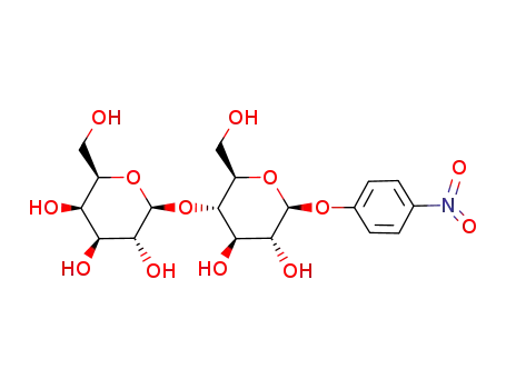 4-nitrophenyl β-D-galactopyranosyl-(1→4)-β-D-glucopyranoside