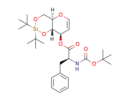 3-O-(N-tert-butoxycarbonyl-L-phenylalanyl)-4,6-O-di-tert-butylsilanediyl-D-glucal
