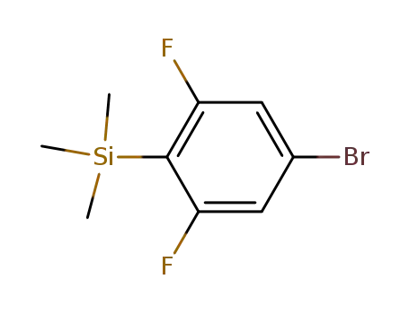 (4-bromo-2,6-difluoro-phenyl)-trimethyl-silane