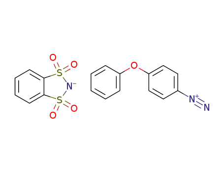 4-phenoxybenzenediazonium o-benzenedisulfonimide