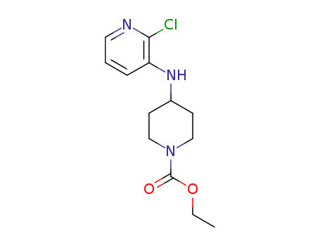 4-(2-chloropyridin-3-ylamino)piperidine-1-carboxylic acid ethyl ester