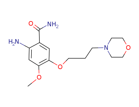 2-amino-4-methoxy-5-(3-morpholinopropoxy)benzamide