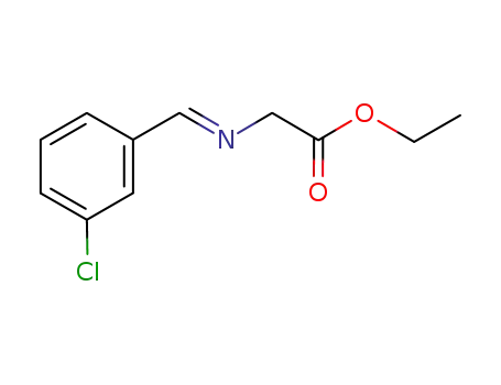 [(4-chloro-benzylidene)-amino]-acetic acid ethyl ester