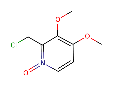 2-chloromethyl-3,4-dimethoxypyridine-N-oxide
