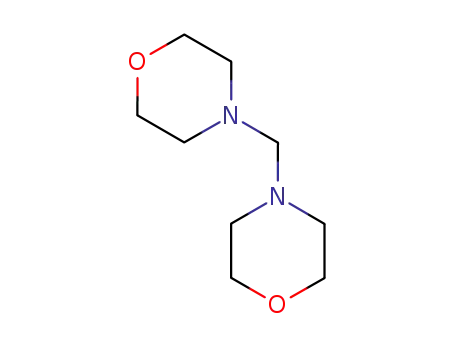 Molecular Structure of 5625-90-1 (N,N'-Dimorpholinomethane)