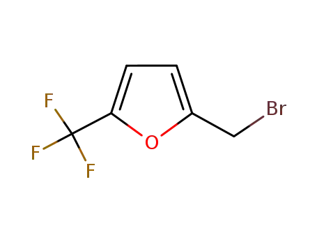 Molecular Structure of 17515-77-4 (2-(Bromomethyl)-5-(trifluoromethyl)furan)