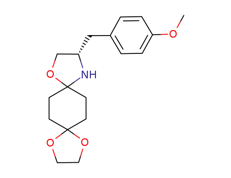 (S)-3-[(4-methoxyphenyl)methyl]-1,4-oxazaspiro[4.5]decan-8-one ethylene acetal