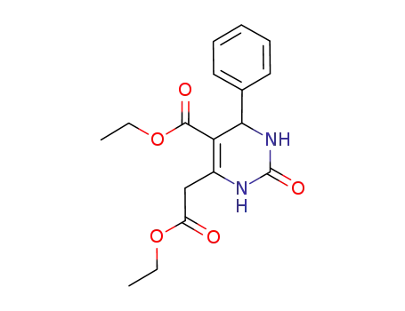 ethyl 6-(ethoxycarbonylmethyl)-4-phenyl-2-oxo-1,2,3,4-tetrahydropyrimidine-5-carboxylate