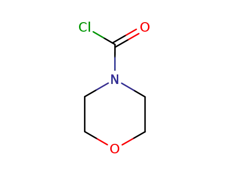 Molecular Structure of 15159-40-7 (4-Morpholinecarbonyl chloride)