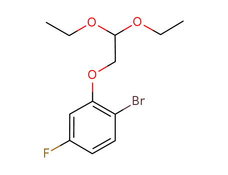 1-bromo-2-(2,2-diethoxyethoxy)-4-fluorobenzene