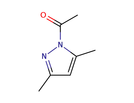 Molecular Structure of 10199-63-0 (1-(3,5-DiMethyl-pyrazol-1-yl)-ethanone)