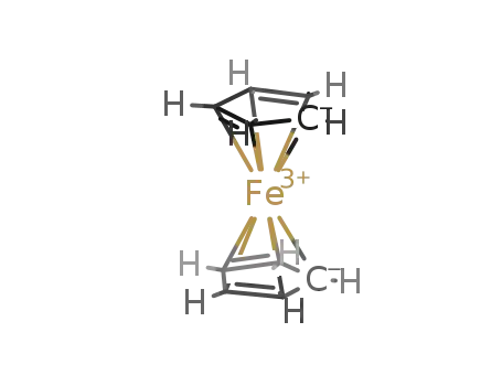 Molecular Structure of 12125-80-3 (Ferrocenium)