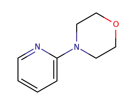 Molecular Structure of 24255-25-2 (2-MORPHOLINOPYRIDINE  96)
