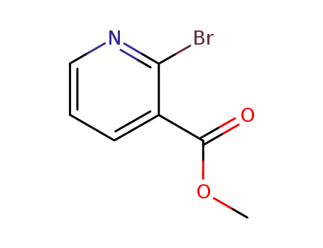 Molecular Structure of 52718-95-3 (2-Bromo-3-pyridinecarboxylic acid methyl ester)
