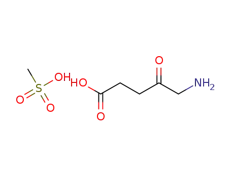 5-amino-4-oxopentanoic acid methanesulfonate