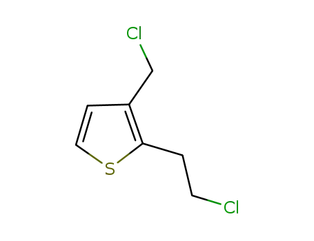 2-(2-chloroethyl)-3-chloromethylthiophene