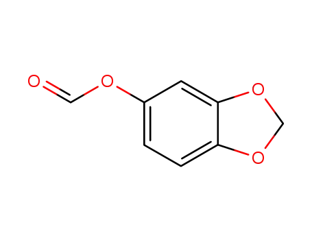 Molecular Structure of 80592-18-3 (PHENOL, 3,4-(METHYLENEDIOXY)-, FORMATE)