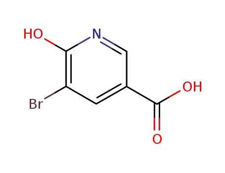 Molecular Structure of 41668-13-7 (5-BROMO-6-HYDROXYNICOTINIC ACID)
